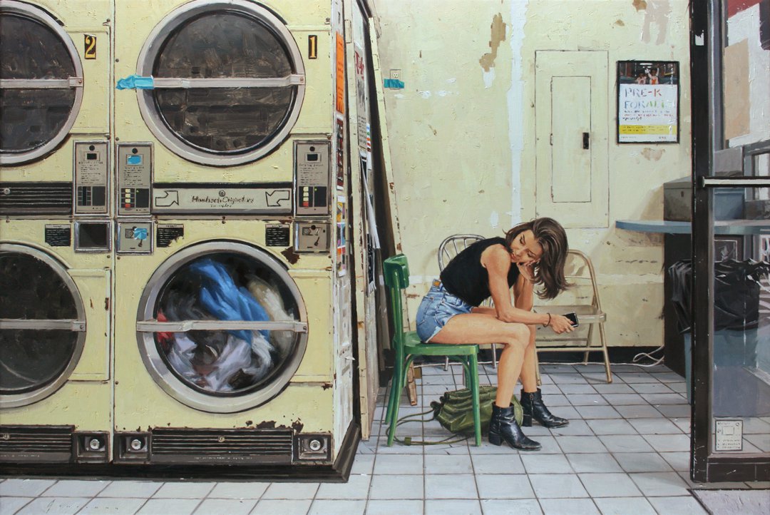 At the Laundromat - Vincent Giarrano